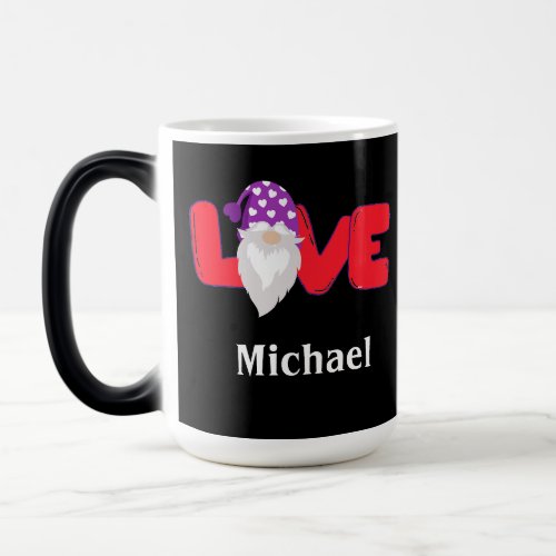 Personalized Gnome Love Mugs