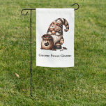 Personalized Gnome Sweet Gnome Coffee Gnome  Garden Flag