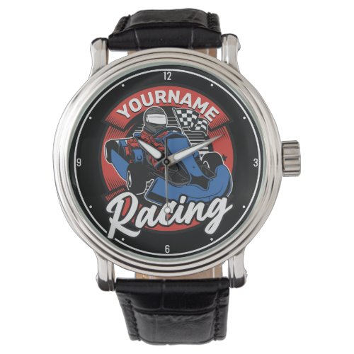 Personalized Go Kart Extreme Racing Karting Race Watch
