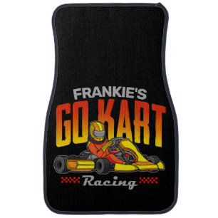 Personalized Go Kart Racing Motorsport Karting Car Floor Mat