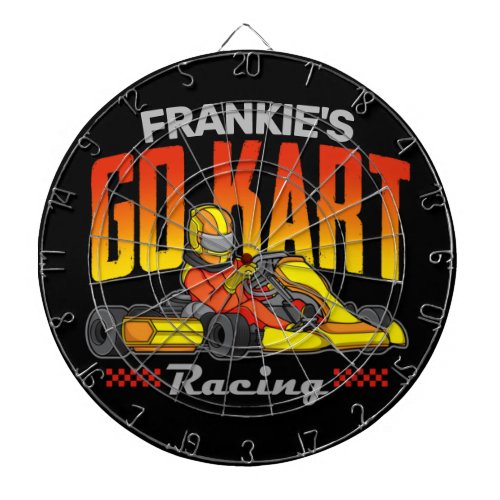 Personalized Go Kart Racing Motorsport Karting Dart Board