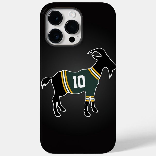 Personalized Goat Player Football American Case-Mate iPhone Case (Back)