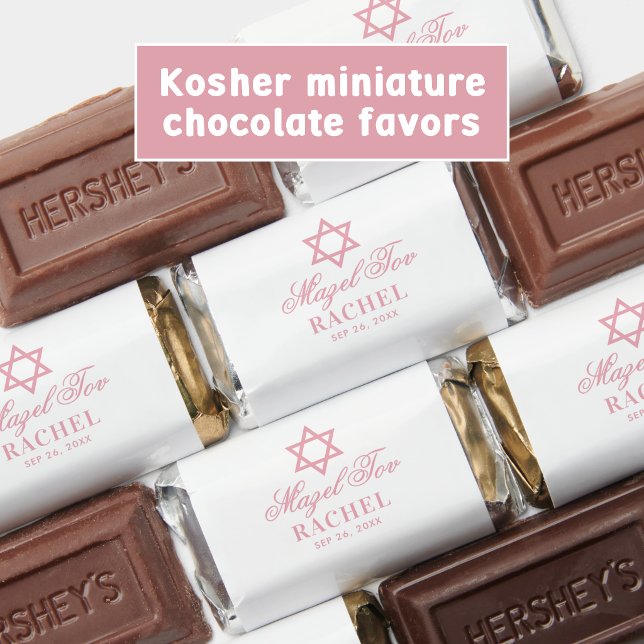 Personalized God Bless Cross & Baby's Name Baptism Hershey's Miniatures (Creator Uploaded)