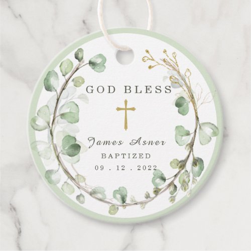 PERSONALIZED GODPARENTS Gift Favor Tags