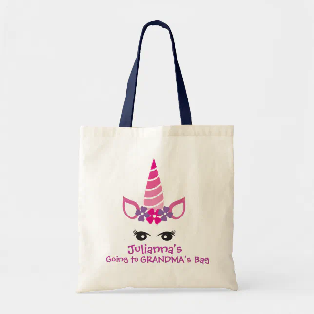 Personalized Going to Grandma Bags for Girls | Zazzle