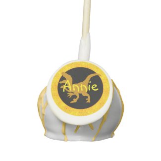 Personalized Gold Dinosaur 