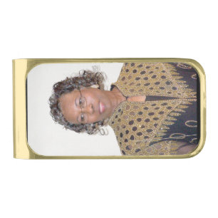 Personalized Gold Finish Money Clip