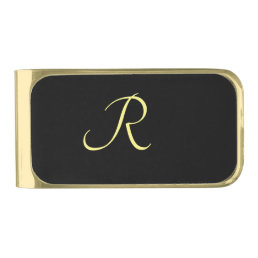 Personalized Gold Finish Money Clip
