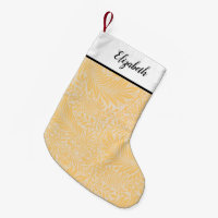 Personalized Gold Floral Pattern