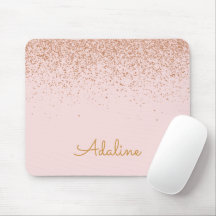 Personalized Gold Glitter Monogram Name