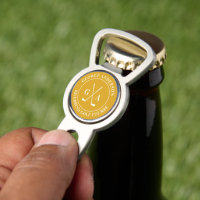 Personalized gold Golf Club Monogram Gift