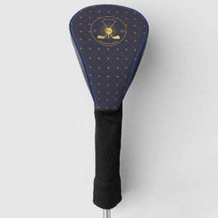 Personalized Gold Golf Clubs Golf Head Cover