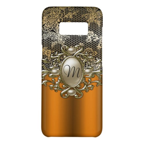 Personalized Gold Jewel and Lace