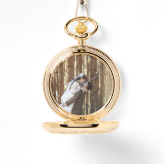 Personalized Gold Pocket Watch | Custom Watch