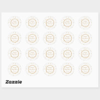 Sparkle and glitter Sticker, Zazzle