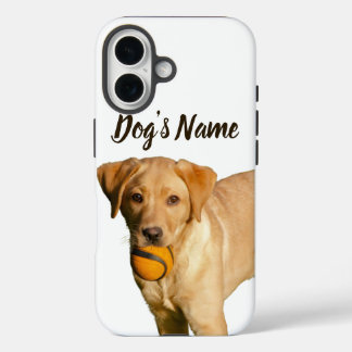 Personalized Golden Retriever - iPhone 16 Case