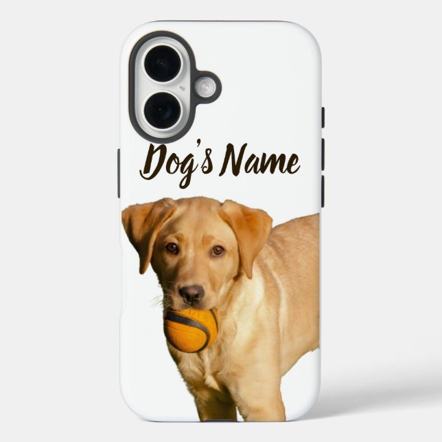 Personalized Golden Retriever - Case-Mate iPhone Case (Back)