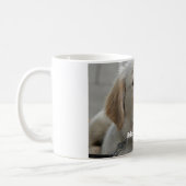 Personalized Golden Retriever Dog Photo and Name Coffee Mug (Left)