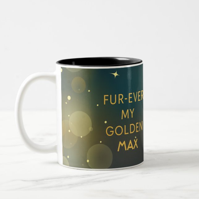 Personalized Golden Retriever Mom Mug Custom Dog (Left)