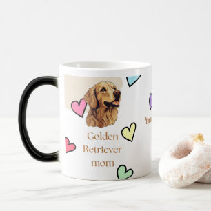 Personalized Golden Retriever Mom Mug - Custom Dog