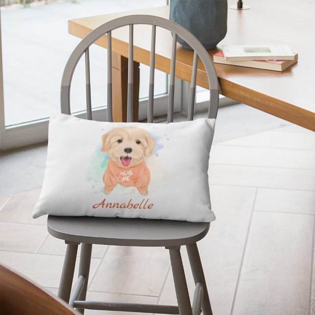 Personalized Golden Retriever Nursery Kid's Room  Accent Pillow (Creator Uploaded)