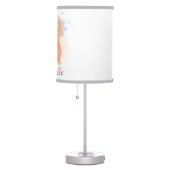 Personalized Golden Retriever Nursery Kid's Room  Table Lamp (Right)