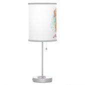 Personalized Golden Retriever Nursery Kid's Room  Table Lamp (Left)