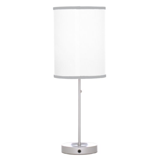 Personalized Golden Retriever Nursery Kid's Room  Table Lamp (Back)