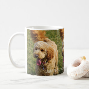 Personalized Goldendoodle Dog Coffee Mug