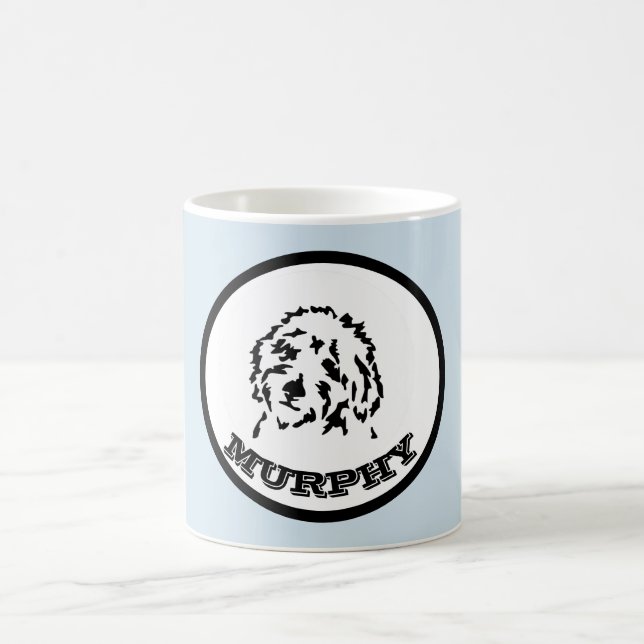 PERSONALIZED GOLDENDOODLE MUG (Center)