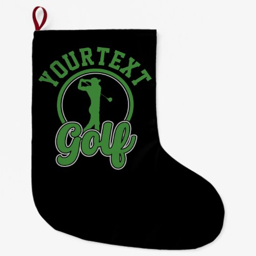 Personalized Golf ADD NAME Retro Pro Golfer Swing