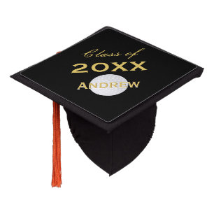 Personalized Golf Any Custom Color Class of Year Graduation Cap Topper