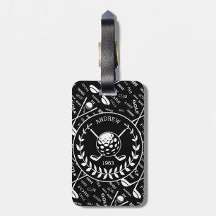 Personalized Golf Bag golfer gift Luggage Tag