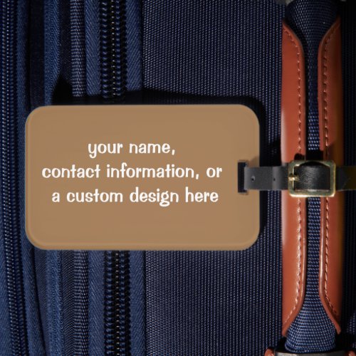 Personalized Golf Bag Tag