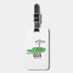 Personalized Golf Bag Tag