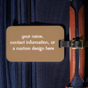 Personalized Golf Bag Tag - Custom Luggage ID