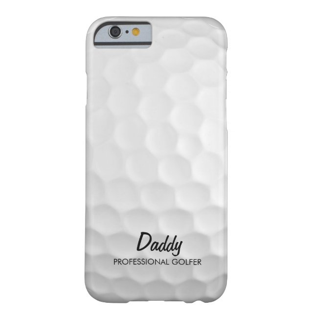 Personalized Golf Ball Case-Mate iPhone Case (Back)