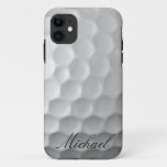 Personalized Golf Ball Dimples Texture Pattern Iphone 11 Case at Zazzle