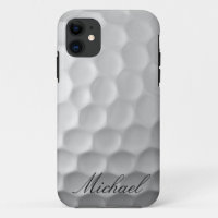 Personalized Golf Ball Dimples Texture Pattern