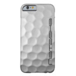 Personalized Golf Ball Dimples Texture Pattern Barely There Iphone 6 Case at Zazzle