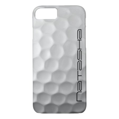 Personalized Golf Ball Dimples Texture Pattern Iphone 8/7 Case