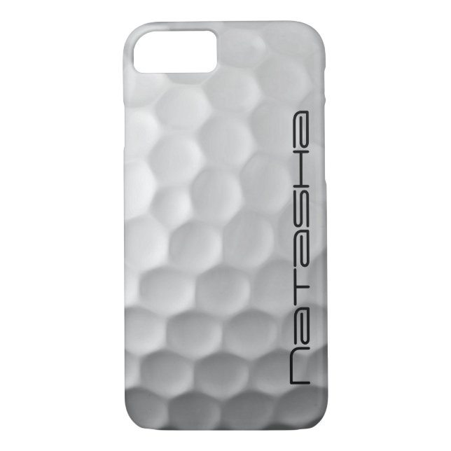 Personalized Golf Ball Dimples Texture Pattern Case-Mate iPhone Case (Back)