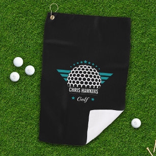 Personalized Golf Ball Logo Golf Towel