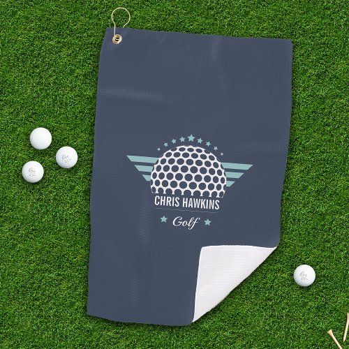 Personalized Golf Ball Logo Golf Towel