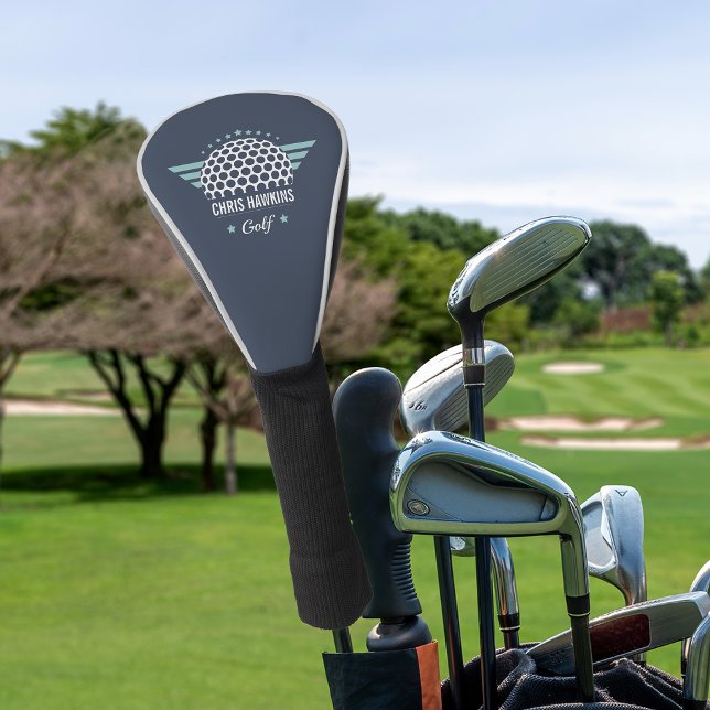 Personalized Golf Ball Logo Head Cover (Creator Uploaded)