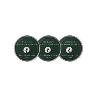 Personalized Golf Ball Marker | Bachelor Weekend