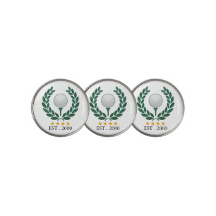 Personalized Golf Ball Marker Club Badge