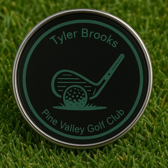 Personalized Golf Ball Marker – Custom Club Design (Creator Uploaded)