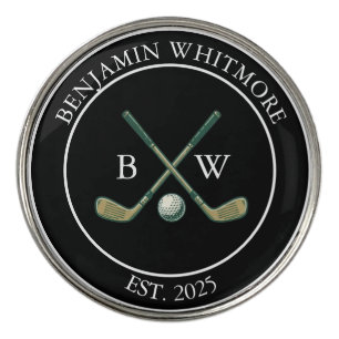 Personalized Golf Ball Marker with Name Logo Gifts