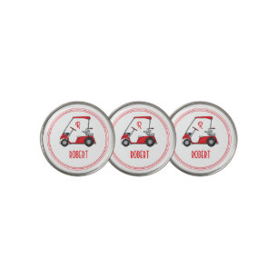 Personalized Golf Ball Marker with Name & Monogram